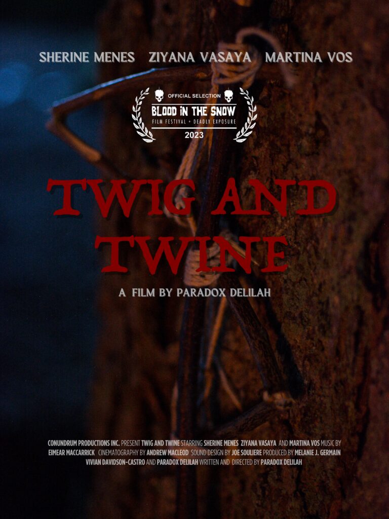 Twig and Twine suspense thriller short film poster